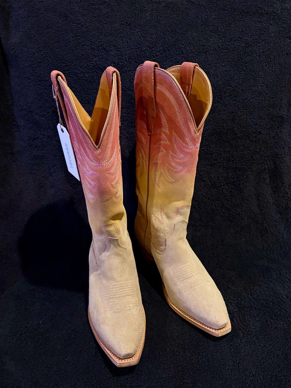 NWT Tecovas Annie Ombre Snip Toe Cowgirl Boots 7B